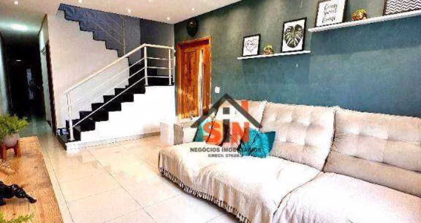 Sobrado com 3 dormitórios para alugar, 125 m² por R$ 4.700/mês - Arujamerica - Arujá/SP