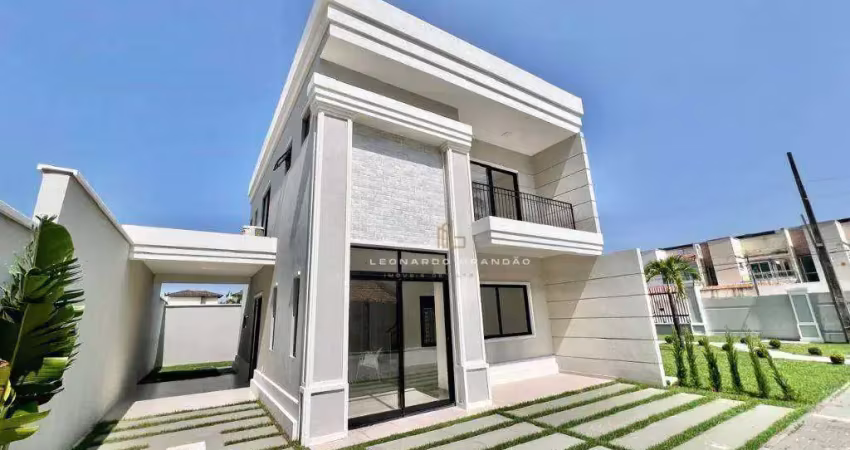 Casa com 3 dormitórios à venda, 128 m² por r$ 871.049 - amador - eusébio/ce