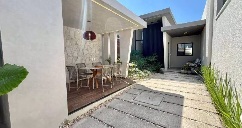 Casa com 3 dormitórios à venda, 90 m² por R$ 359.900,00 - Encantada - Eusébio/CE