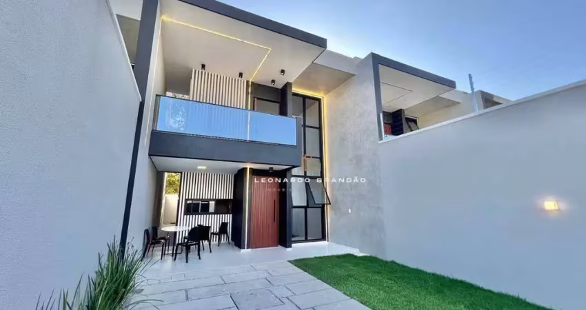 Espaço, sofisticação e praticidade – sua nova casa duplex no eusébio!
