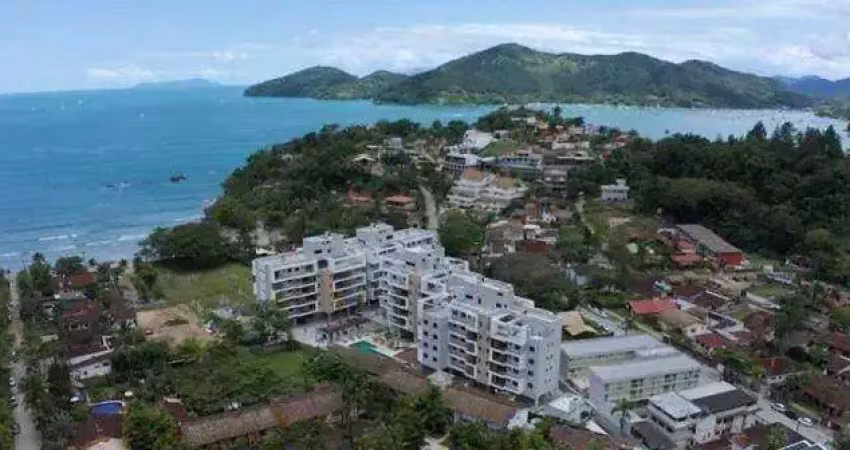 Ubatuba aruna resort apto 85m² praia da enseada pé na areia alto padrão