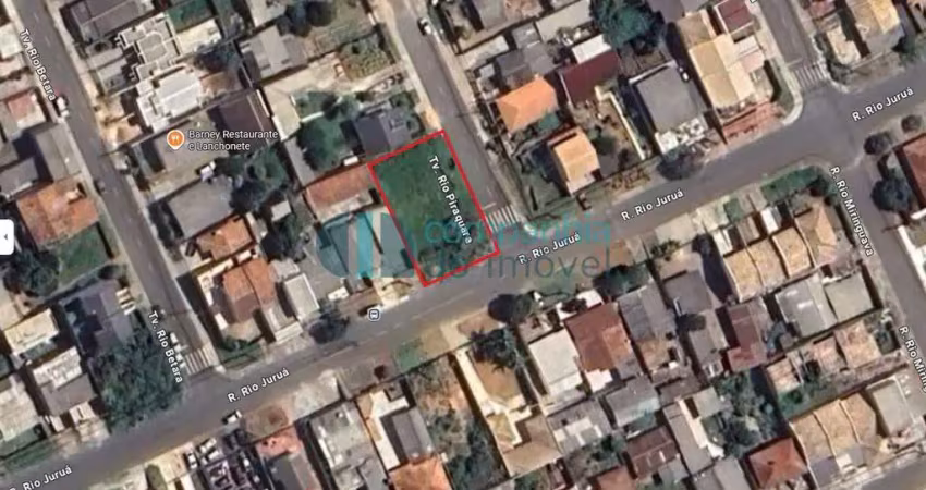 Terreno com 416 m², esquina na Fazenda Rio Grande