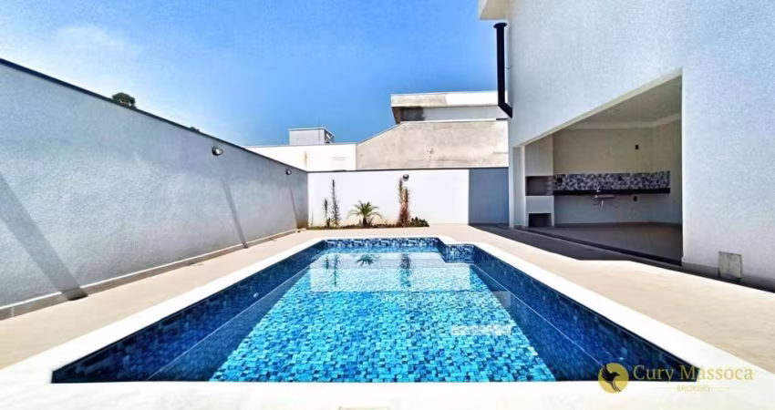 Com Piscina! Casa com 4 dormitórios à venda, 230 m² por R$ 1.589.000 - Residencial Central Parque - Salto/SP