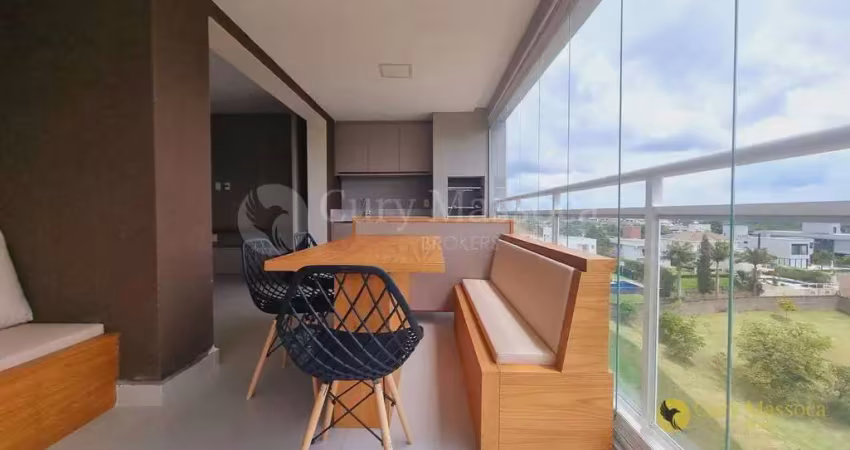 Apartamento com 3 dormitórios à venda, 130 m² por r$ 1.600.000 - edifício city parque - itu/sp