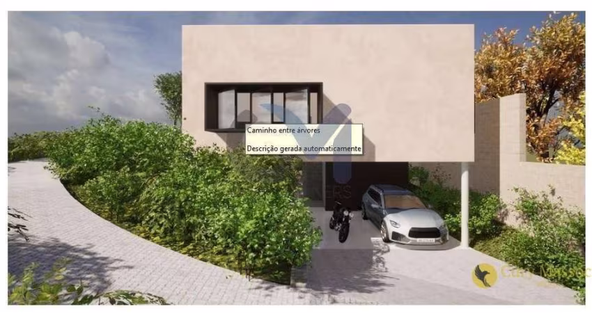 Magnífica casa de esquina com projeto moderno e tecnológico, Piscina e 3 Suítes, à venda por R$ 1.199.000 - Cond. Reserva Central Parque - Salto/SP