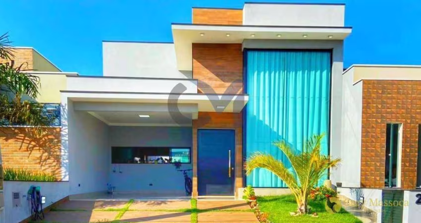 Casa com 3 dormitórios à venda, 150 m² por R$ 989.900 - Condomínio Village Moutonnée - Salto/SP