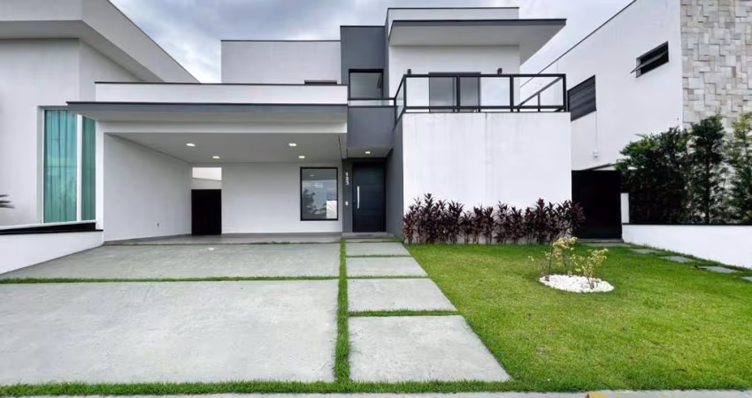 Lindo Pôr do Sol! Magnífica casa moderna com vista livre, 3 suítes e escritório, à venda por R$1.490.000 - Residencial Central Parque - Salto/SP