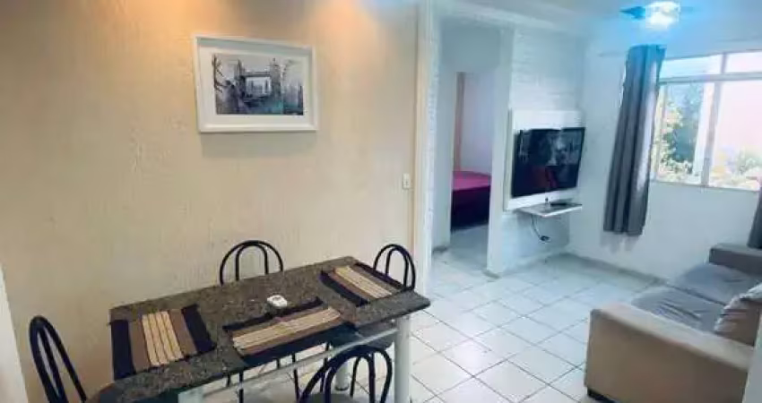 Apartamento mobiliado com 2 dormitórios para alugar, 50 m² por r$ 1.900/mês - residencial das primaveras - itu/sp