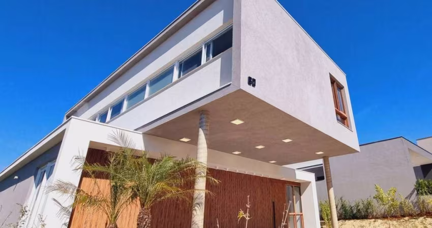 Arquitetura moderna que difere dentro do condomínio. seu pavimento superior reserva elegantes suítes e a magia da arquitetura em balanço.
