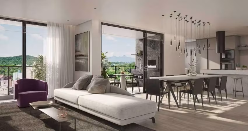 Apartamento com 4 quartos à venda, américa - joinville