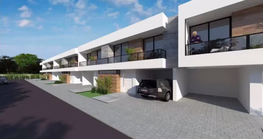 Casa geminada em condomínio fechado, glória - joinville