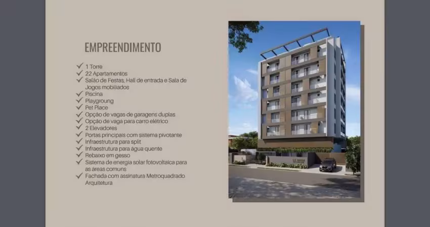Apartamento com 2 quartos à venda na Rua Coelho Neto, 459, Santo Antônio, Joinville