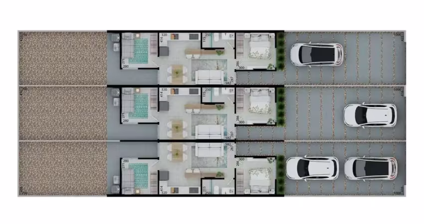 Casa com 2 quartos à venda na Rua da Pedreira, 181, Itinga, Joinville