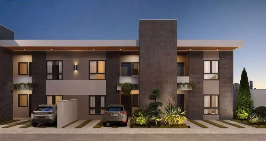 Casa em condomínio fechado na glória – 2 e 3 dormitórios com acabamento premium
