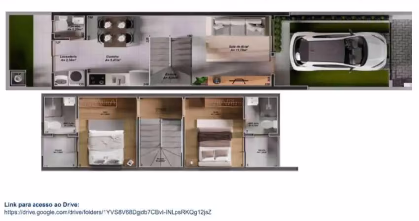 Casa com 2 quartos à venda na Rua Cidade de Ourinhos, 325, Ulysses Guimarães, Joinville