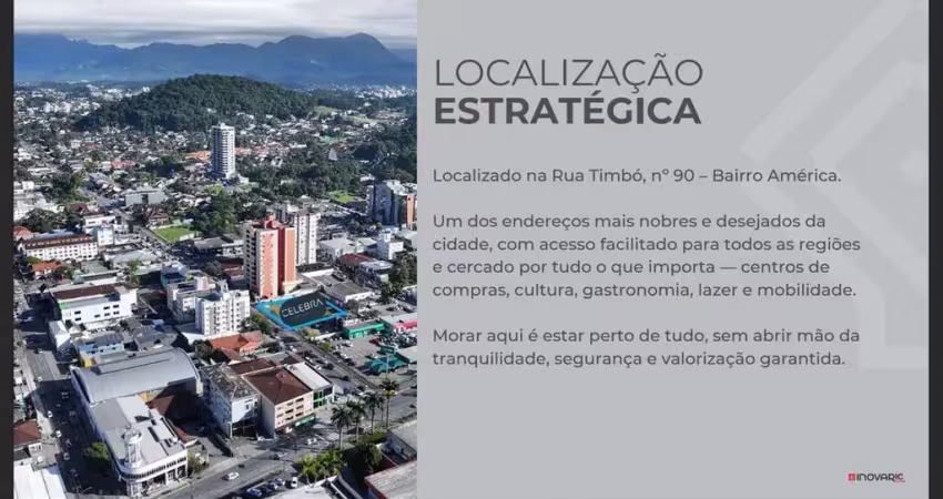 Apartamento com 2 quartos à venda na Rua Timbó, 90, América, Joinville