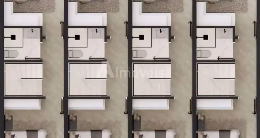 Casa com 2 quartos à venda na Rua Francisco Klein, 504, Aventureiro, Joinville