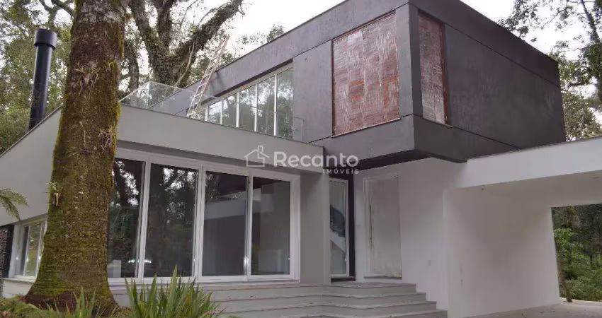 Casa com 4 dormitórios à venda, 344 m² por r$ 3.500.000,00 - o bosque - gramado/rs