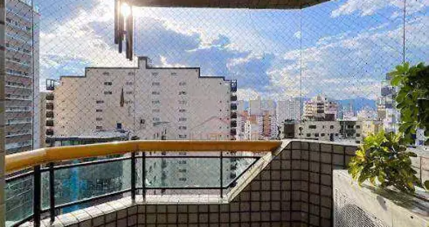 Apartamento com 3 dormitórios à venda, 180 m² por r$ 1.199.900,01 - canto do forte - praia grande/sp