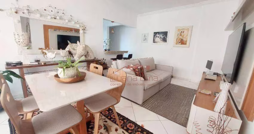 Apartamento com 2 dormitórios à venda, 86 m² por r$ 630.000,00 - vila guilhermina - praia grande/sp