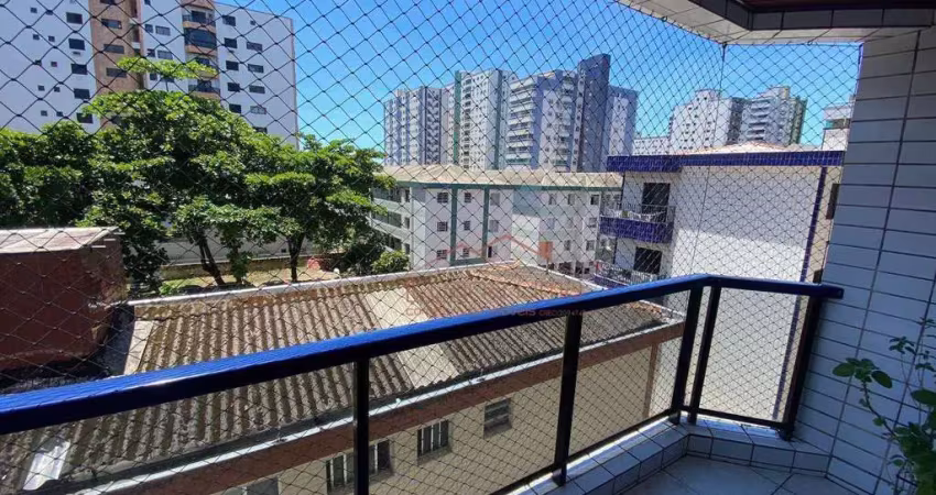 Apartamento com 2 dormitórios à venda, 98 m² por r$ 395.000,00 - vila guilhermina - praia grande/sp