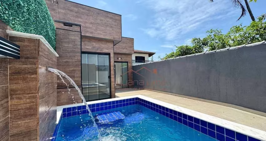 Casa com 2 dormitórios à venda, 63 m² por r$ 409.000,00 - itaóca - mongaguá/sp