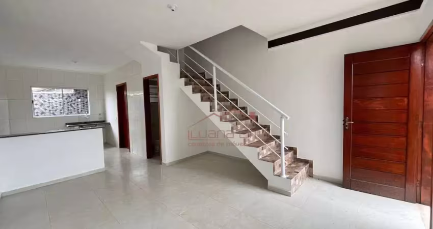 Sobrado com 2 dormitórios à venda por r$ 280.000,00 - itaóca - mongaguá/sp