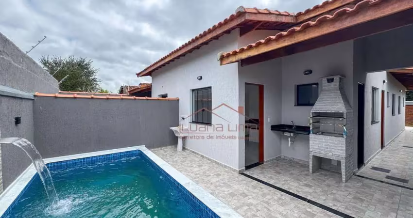 Casa com 3 dormitórios à venda, 90 m² por r$ 370.000,00 - jardim jamaica - itanhaém/sp