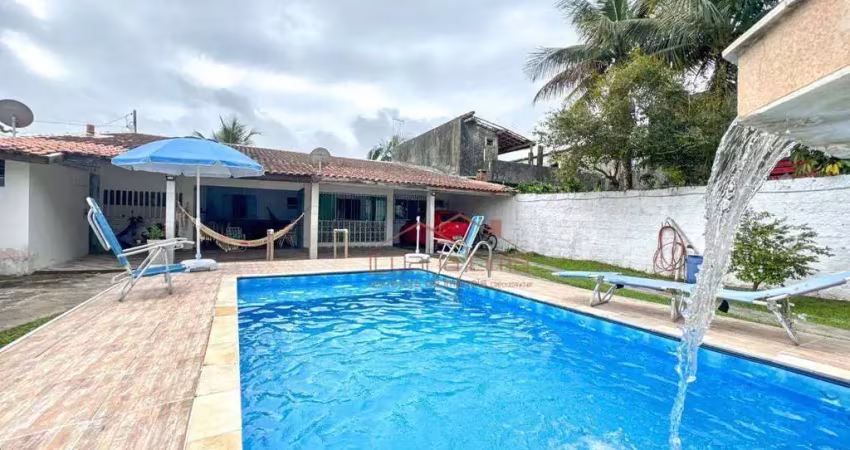 Casa com 2 dormitórios à venda, 146 m² por r$ 371.000,00 - jardim são fernando - itanhaém/sp