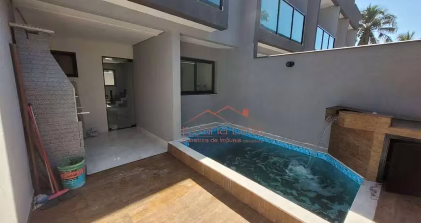Sobrado à venda, 89 m² por r$ 479.000,00 - praia do sonho - itanhaém/sp