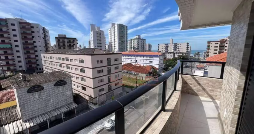 Apartamento com 2 dormitórios à venda, 68 m² por r$ 485.000 - vilamar - praia grande/sp