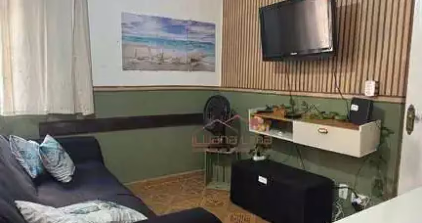 Kitnet com 1 dormitório à venda, 37 m² por r$ 190.000,00 - vilamar - praia grande/sp