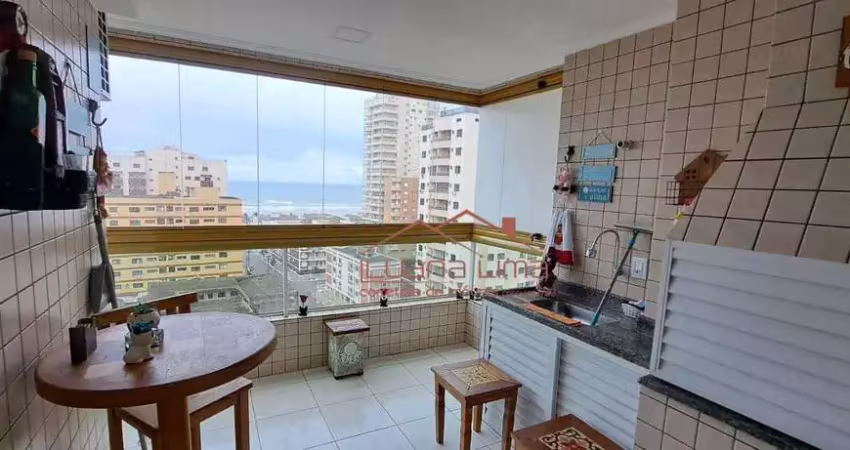 Apartamento com 2 dormitórios à venda, 87 m² por r$ 599.000 - tupi - praia grande/sp