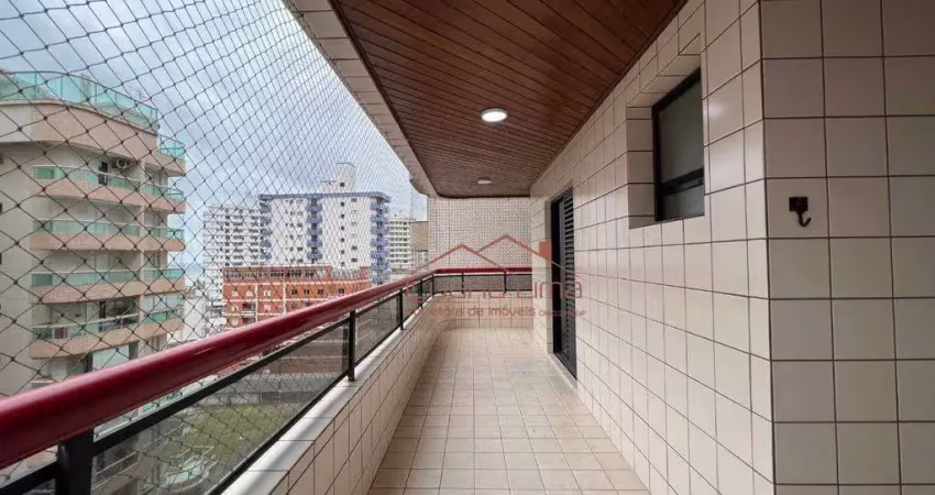 Apartamento com 3 dormitórios à venda, 131 m² por r$ 720.000 - tupi - praia grande/sp