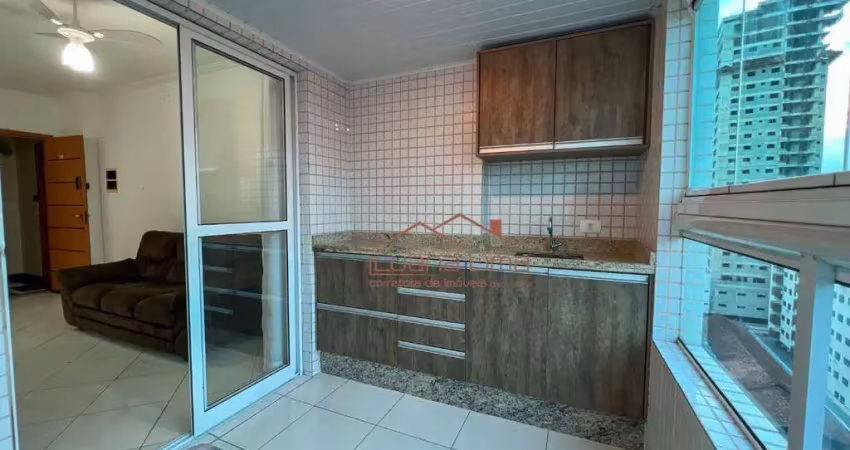 Apartamento com 1 dormitório à venda, 53 m² por r$ 355.000 - aviação - praia grande/sp