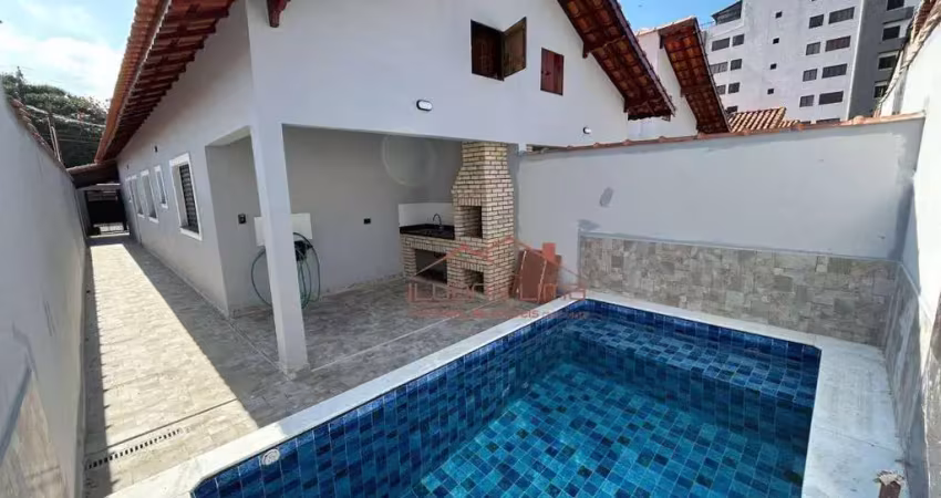 Casa com piscina e 2 dormitórios à venda, 82 m² por r$ 479.900 - jardim santa eugênia - mongaguá/sp