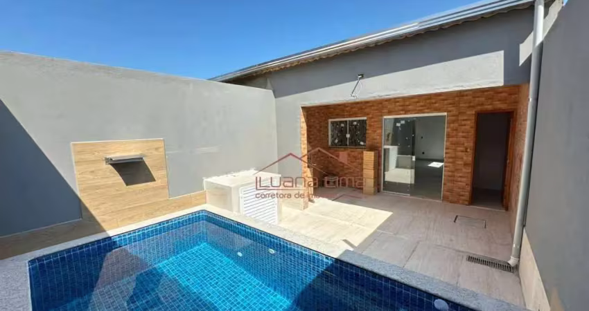 Casa com 3 dormitórios à venda por r$ 450.000 - balneário santa eugênia - mongaguá/sp