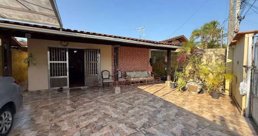 Casa com 2 dormitórios à venda por r$ 450.000 - vera cruz - mongaguá/sp