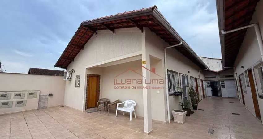 Casa com 1 dormitório à venda, 52 m² por r$ 195.000 - maracana - praia grande/sp