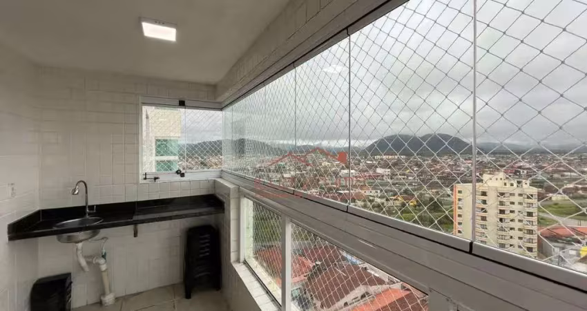 Apartamento com 2 dormitórios à venda por r$ 405.000 - jardim praia grande - mongaguá/sp
