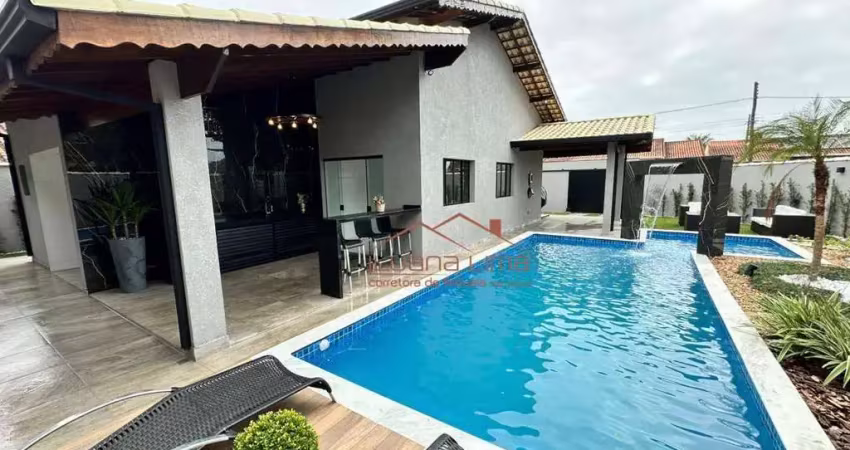Casa com 3 dormitórios à venda por r$ 899.000,00 - balneário esther - itanhaém/sp