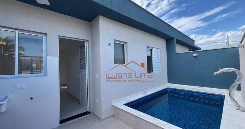 Casa com 2 dormitórios à venda, 47 m² por r$ 285.000,00 - cibratel ii - itanhaém/sp