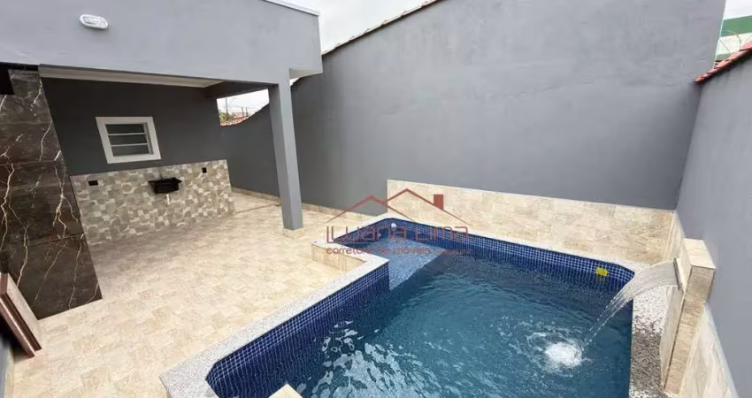 Casa com 3 dormitórios à venda, 110 m² por r$ 479.900,00 - flórida mirim - mongaguá/sp