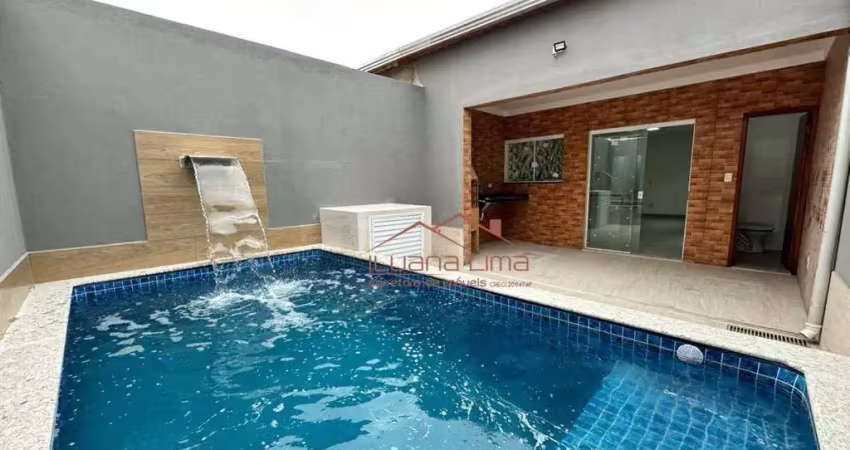 Casa com 3 dormitórios à venda, 118 m² por r$ 450.000 - balneário santa eugênia - mongaguá/sp
