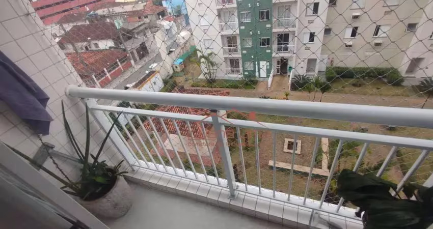Apartamento com 2 dormitórios para alugar, 48 m² por r$ 2.500,00/mês - vila assunção - praia grande/sp