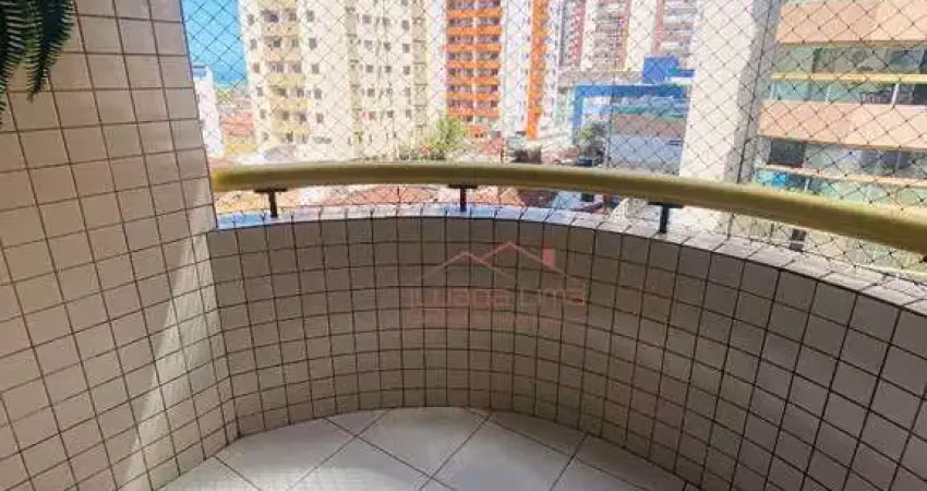 Apartamento com 2 dormitórios para alugar, 72 m² por r$ 2.800/mês - aviação - praia grande/sp