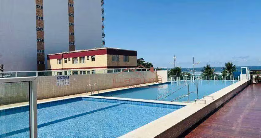 Apartamento com 2 dormitórios para alugar, 78 m² por r$ 3.500,00/mês - mirim - praia grande/sp