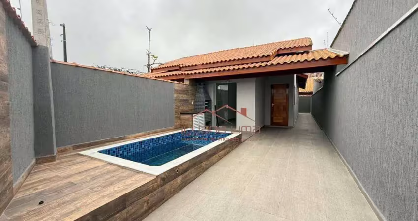 Casa com 2 dormitórios à venda, 73 m² por r$ 350.000,00 - suarão - itanhaém/sp