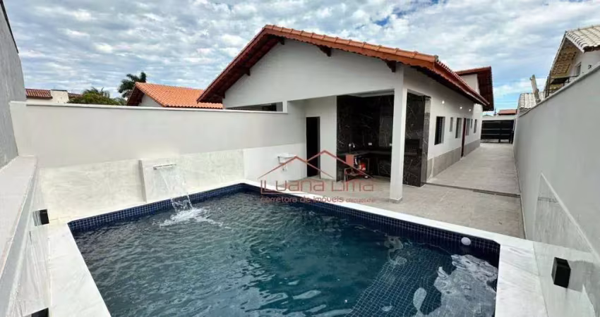 Casa com 3 dormitórios à venda, 72 m² por r$ 469.900,00 - jardim são fernando - itanhaém/sp