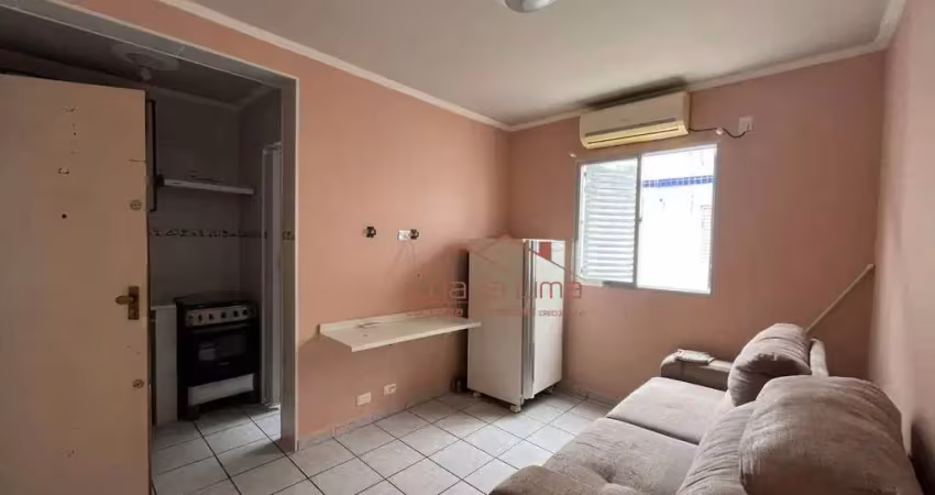 Kitnet com 1 dormitório à venda, 17 m² por r$ 138.000 - ocian - praia grande/sp
